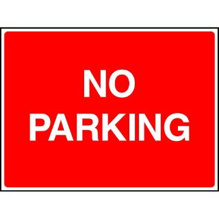 Picture of "No Parking" Sign 