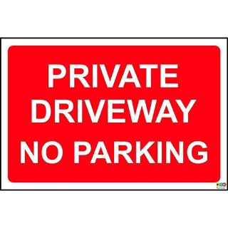 Picture of Private Driveway No Parking Sign