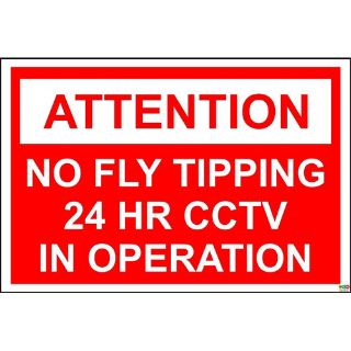 Picture of No Fly Tipping Sign