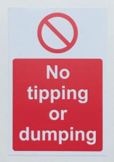 Picture of No Tipping or Dumping 