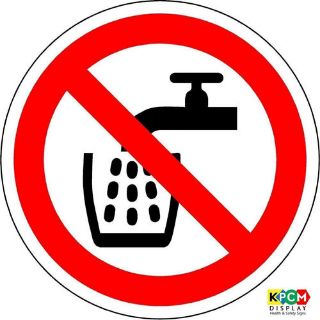 Picture of  International Not Drinking Water Symbol 