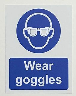 Picture of Wear goggles 