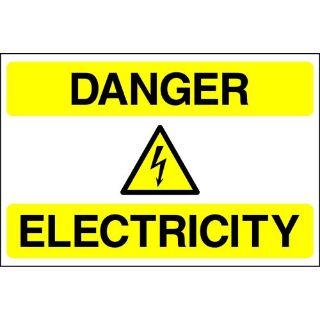 Picture of "Danger- Electricity" Sign 