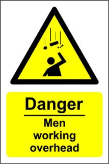 Picture of Danger men working overhead 