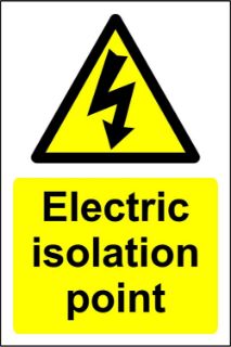 Picture of Electric isolation point 