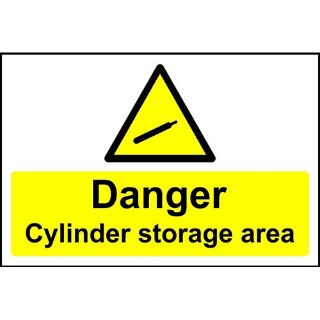 Picture of Danger Cylinder Storage Area Safety Sign