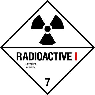 Picture of "Radioactive 1 7" Sign