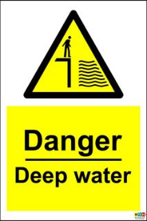 Picture of Danger Deep Water 