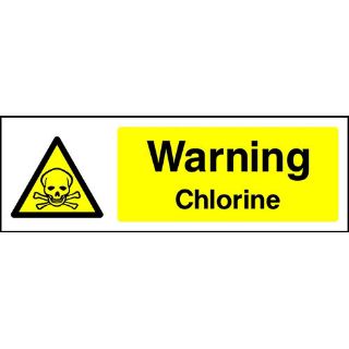 Picture of "Warning- Chlorine" Sign 
