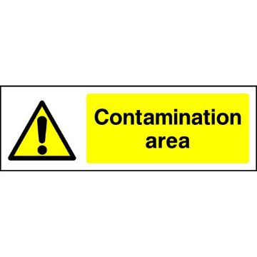 Picture of "Contamination" Sign 