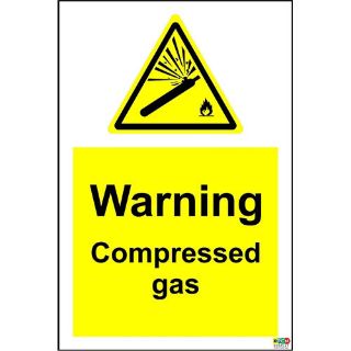 Picture of Compressed Gas - Warning Sign 