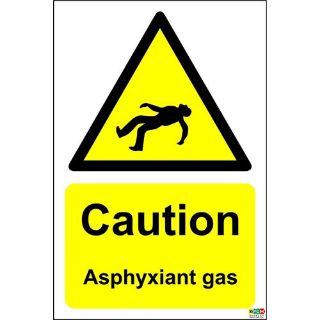 Picture of Asphyxiant Gas Sign