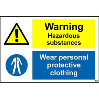 Picture of Warning.Hazardous Substances