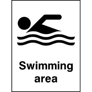 Picture of "Swimming Area" Sign