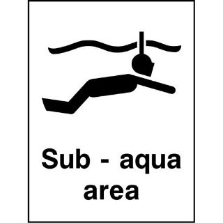 Picture of "Sub- Aqua Area" Sign 