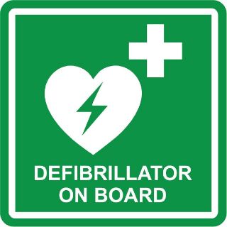 Picture of Defibrillator on Board