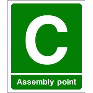 Picture of "C-Assembly Point" Sign