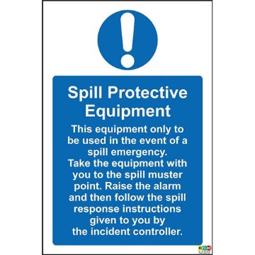 KPCM | Emergency Spill Kit Signs