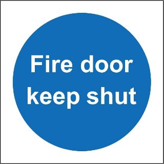 Picture of Fire door keep shut 