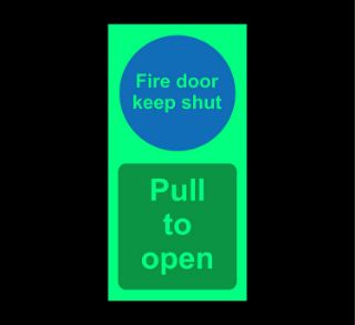 Picture of Fire door keep shut pull to open 