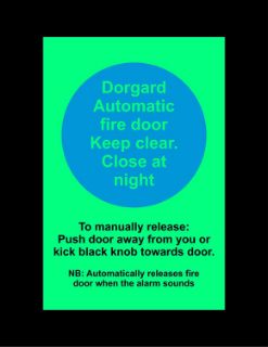 Picture of Dorgard automatic fire door  