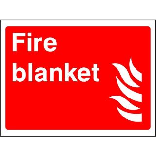 Picture of "Fire Blanket" Sign