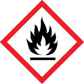 Picture of Highly flammable coshh symbol