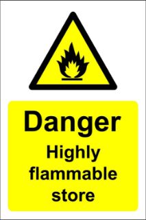 Picture of Highly flammable store chemical 