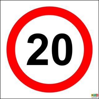 Picture of 20 mph speed limit