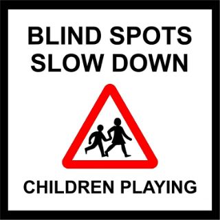 Picture of Blind spots slow down children playing