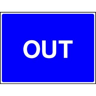Picture of "Out" Sign 
