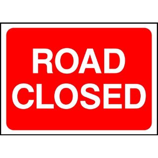 Picture of "Road Closed" Sign 