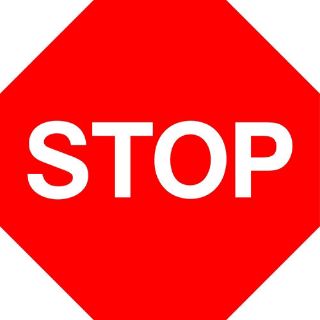 Picture of "Stop Road Sign" Sign 