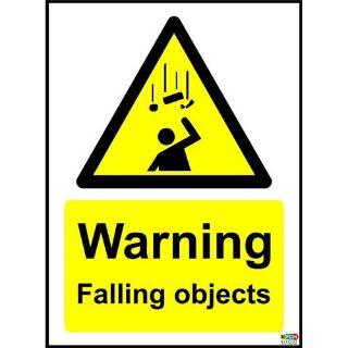 Picture of Warning Falling Objects Safety Sign