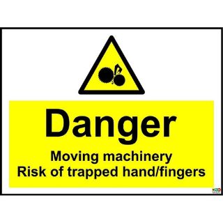 Picture of Danger Moving Machinery Sign