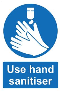 Picture of Use Hand Sanitiser safety