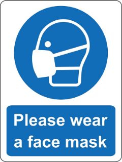 Picture of Please wear a face mask