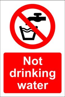 Picture of Not drinking water  - 