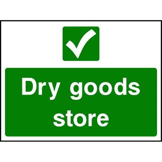 Picture of "Dry Goods Store" Sign 