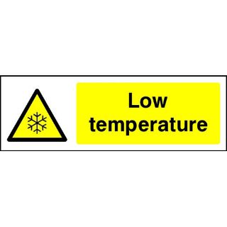 Picture of "Low Temperature" Sign 