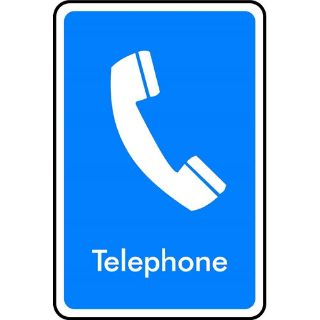 Picture of "Telephone" Sign 
