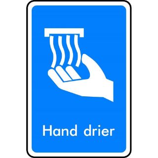 Picture of "Hand Drier" Sign 