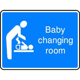 Picture of "Baby Changing Room" Sign 