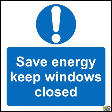 KPCM | Close Windows Signs