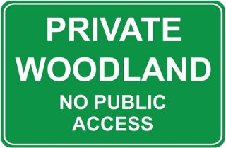 Picture of Private woodland no public access