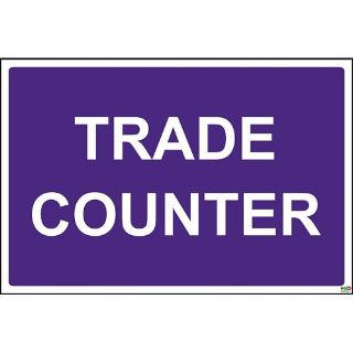 Picture of Trade Counter Sign General Safety Sign