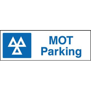 Picture of "Mot Parking" Sign 