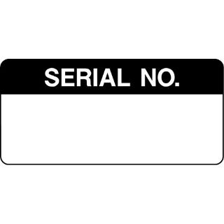 Picture of "Serial No. Signed-Date" Sign 