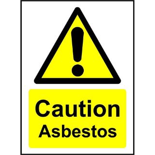 Picture of Caution Asbestos Safety Sign