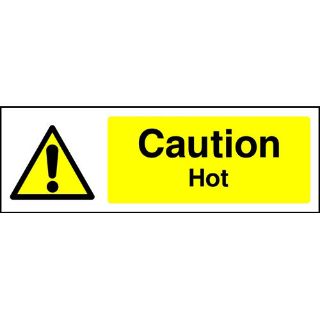 Picture of "Caution Hot" Sign 